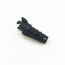 Innovative black RJ45 connector rubber boot DIY boot for network cable